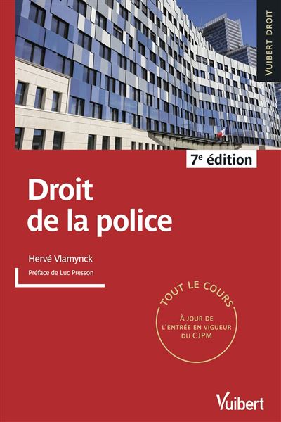 Droit de la police - HERVE VLAMYNCK - broché