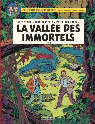 Blake & Mortimer - La Vallée des Immortels - Le Millième Bras du Mékong - Berserik Teun - cartonné