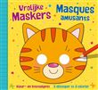 Masques amusants - à découper et à colorier