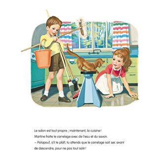 Martine à la maison