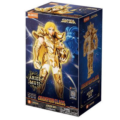 Blokees - Produits Dérivés Vidéo Personnage À Assembler Blokees Champion Class Aries Mu Saint Seiya