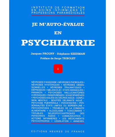 Je m'auto-évalue en psychiatrie
