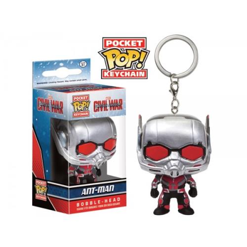 Porte-clés Funko Pocket Pop Marvel Civil War Ant-Man 4 cm