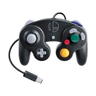 NINTENDO GAMECUBE Controller - Super Smash Bros. Edition - manette de jeu - filaire - noir - pour Nintendo Switch - 1