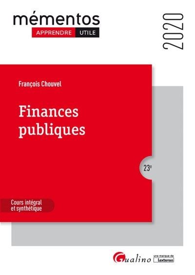 Finances publiques 2020 - 23ème édition