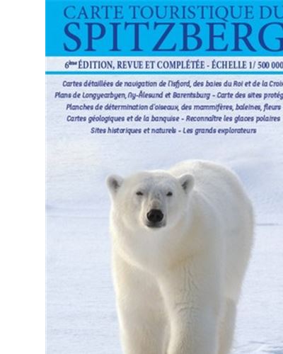Carte touristique du spitzberg