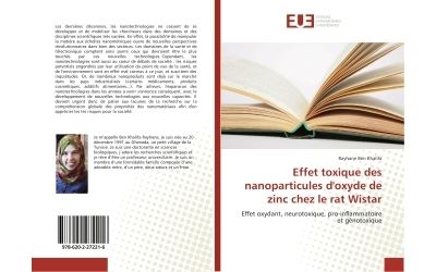 Effet toxique des nanoparticules d'oxyde de zinc chez le rat Wistar