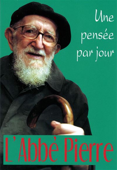 Abbe pierre (l'): une pensee par jour - Pierre Abbé - Poche