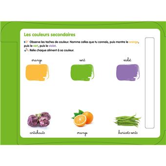 Les livres-ardoises - Je découvre les couleurs Montessori