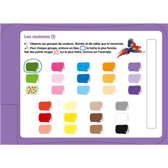 Les livres-ardoises - Je découvre les couleurs Montessori