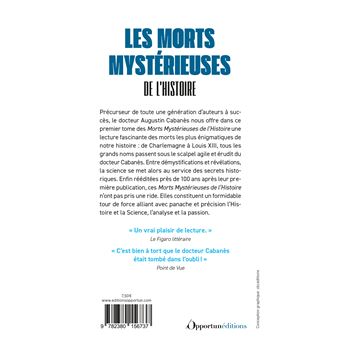 Les Morts mystérieuses de l'Histoire