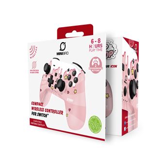 Manette sans fil Bluetooth Minibird pour Nintendo Switch Edition Sweet Pink