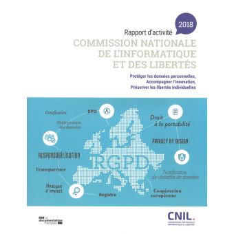 Rapport d'activité 2018 commission nationale de l'informatique et des libertés