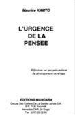 L'Urgence de la pensée