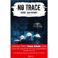 No Trace - Coup de coeur Gilles Legardinier - Prix Femme Actuelle 2018