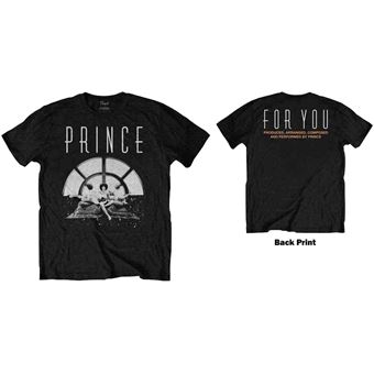 T-Shirt Prince For You Triple Noir