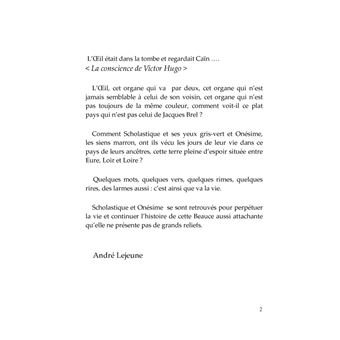 Roman d'une vie en Beauce