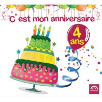 Carte De Voeux Enfant Anniversaire 4 Ans Garcon Carte De Vœux Achat Prix Fnac