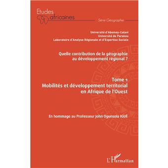 Quelle contribution de la géographie au développement régional ?