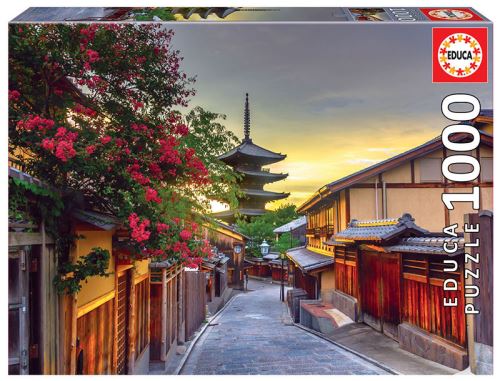 Puzzle Pagoda Yasaka kioto 1000 piezas educa edad 12 japon 1000pz