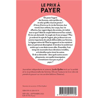 Le prix à payer
