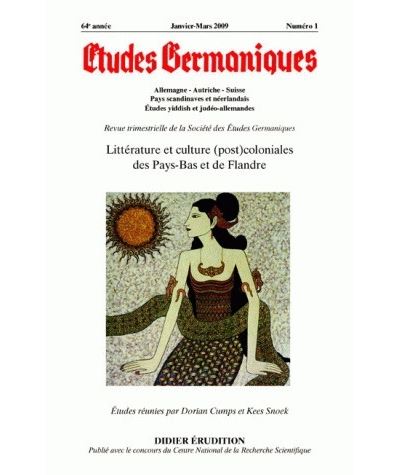 Études germaniques - N°1/2009
