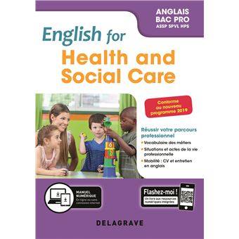 English for Health and Social Care - Anglais Bac Pro (2019) - Pochette élève