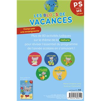 Les jeux de vacances Nature