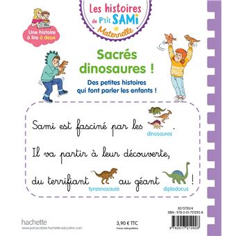Les histoires de P'tit Sami Maternelle (3-5 ans) : Sacrés dinosaures !