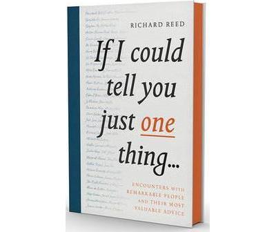IF I COULD TELL YOU JUST ONE THING (HC)