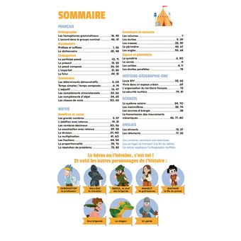 Les incollables - Cahier de vacances dont tu es le héros - Moyen Age - Du CM1 au -CM2