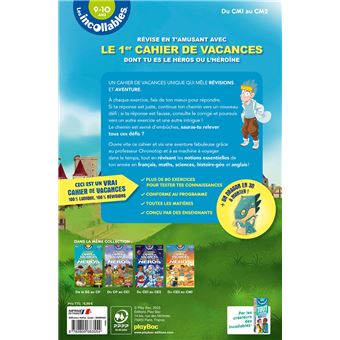 Les incollables - Cahier de vacances dont tu es le héros - Moyen Age - Du CM1 au -CM2