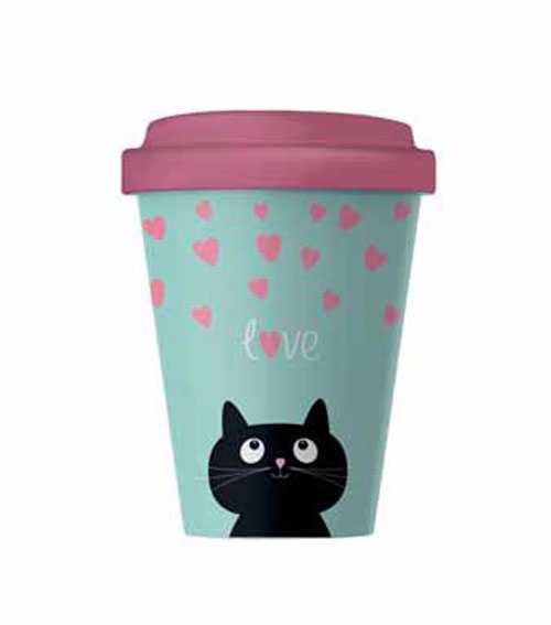 Tasse Bamboo Cup Kitty Love