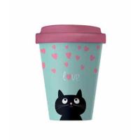 Tasse Bamboo Cup Kitty Love
