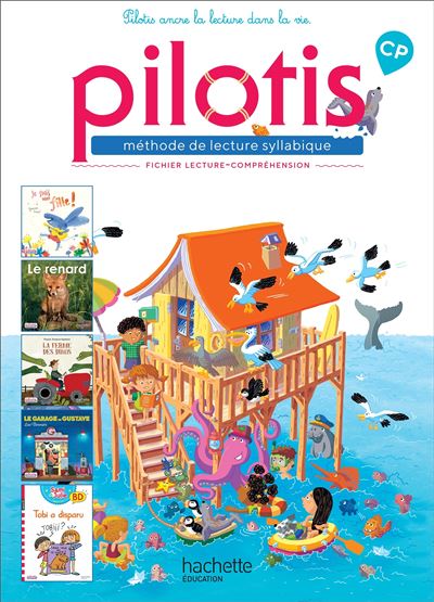 Lecture CP - Collection Pilotis - Fichier de lecture-compréhension - Delphine Tendron - broché