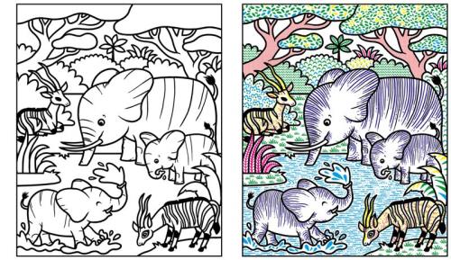 La peinture magique : la jungle - Sam Taplin, Federica Iossa - Usborne -  Papeterie / Coloriage - Librairie Galignani PARIS