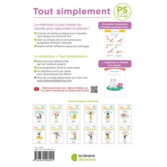 Tout simplement - PS - J'apprends à colorier
