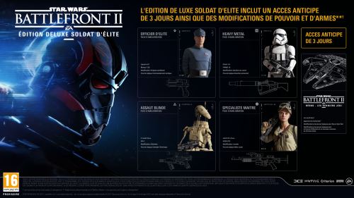 Star Wars Battlefront II PS4 - Jeu Neuf Sous Blister (PEGI 16, Region Free)