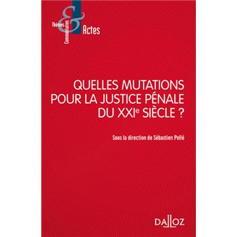 Quelles mutations pour la justice pénale du XXIe siècle ?