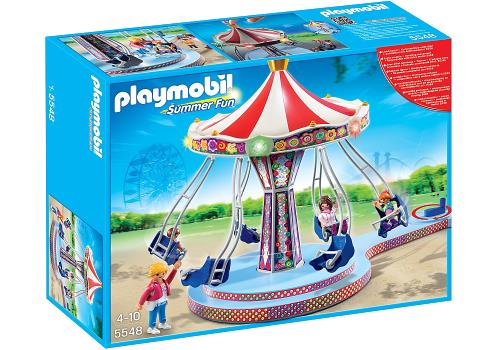Playmobil Summer Fun 5548 Manège de Chaises Volantes