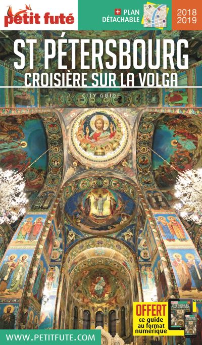 Saint-petersbourg croisiere sur la volga + plan de ville
