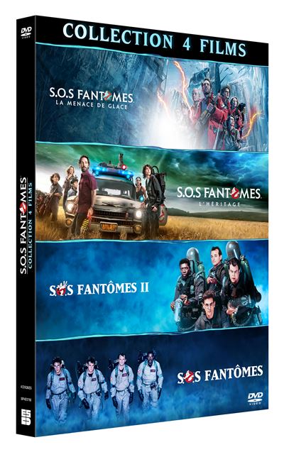 S.O.S Fantômes Coffret Collection 4 Films DVD