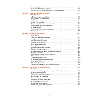 Géopolitique de l'Afrique et du Moyen-Orient