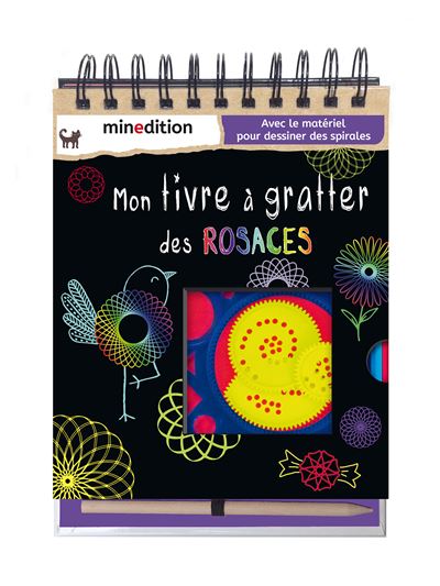 Mon livre à gratter rosaces