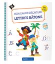 Mon cahier d'écriture - lettres bâtons - pirates