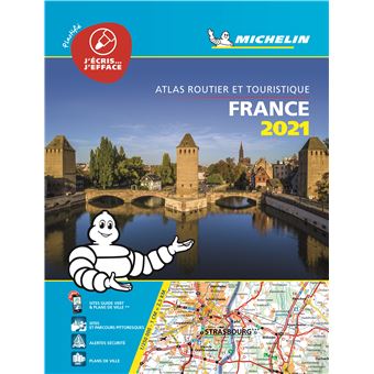 Atlas Routier France 2021 Plastifié