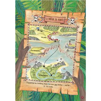 Le trésor du pirate -Niveau 2 - A partir de 6 ans
