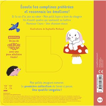 Mes émotions en comptines