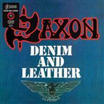 Denim and leather – Vinilo splatter rojo-negro
