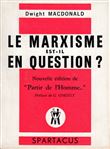 Le marxisme est-il en question